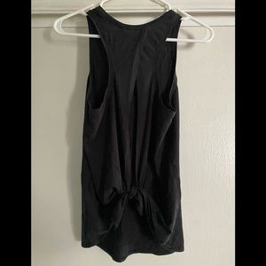 Lululemon blank tie back tank top